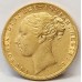 AUSTRALIA 1874 . ONE 1 SOVEREIGN . SYDNEY . GOLD